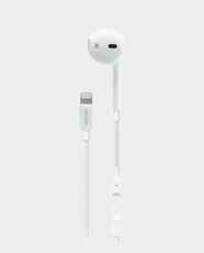 Green Lion MFI Mono Earphone with Lightning Connector (White)