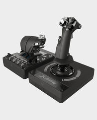 Logitech G X56 H.O.T.A.S. Throttle And Joystick Flight Simulator Game Controller 945-000059 (Black)
