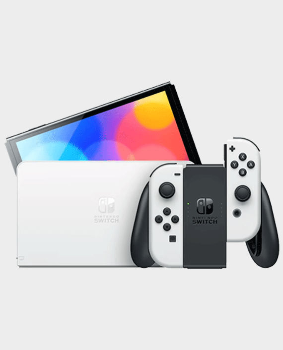 Buy Nintendo Switch OLED Model with White Joy-Con in Qatar