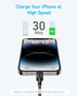 Anker 322 USB-C to Lightning Braided Cable 3ft A81B5H11 (Black)