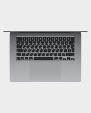 Apple MacBook Air 15 inch   MQKQ3AB  Apple M2 Chip 8 Core CPU 10 Core GPU  8GB Ram  512GB SSD  English Arabic Keyboard (Space Gray)