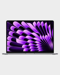 Apple MacBook Air 15 inch   MQKQ3AB  Apple M2 Chip 8 Core CPU 10 Core GPU  8GB Ram  512GB SSD  English Arabic Keyboard (Space Gray)