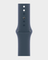 Apple Watch Series 9 MR913 GPS 41mm M L Silver Aluminium Case with Storm Blue Sport Band