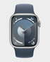 Apple Watch Series 9 MR913 GPS 41mm M L Silver Aluminium Case with Storm Blue Sport Band