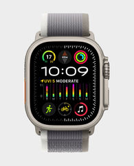 Apple Watch Ultra 2 Mrf43 GPS + Cellular 49 mm M/L Titanium Case With Green/grey Trail Loop