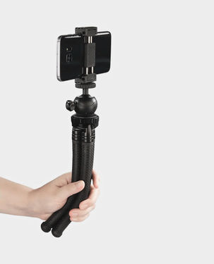 Hama FlexPro 3 in1 Tripod for Smartphone/GoPro/photo cameras 27cm 00004605 (Black)