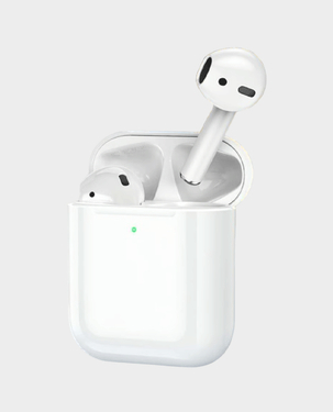 Hoco EW25 Wireless Headset with Lightning Chaging Case (White)