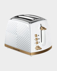 Russell Hobbs 26391 Groove 2-Slice Toaster (White)