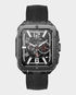Swiss Military ALPS 2 Smart Watch Gun Metal Frame with Black Leather Strap in Qatar