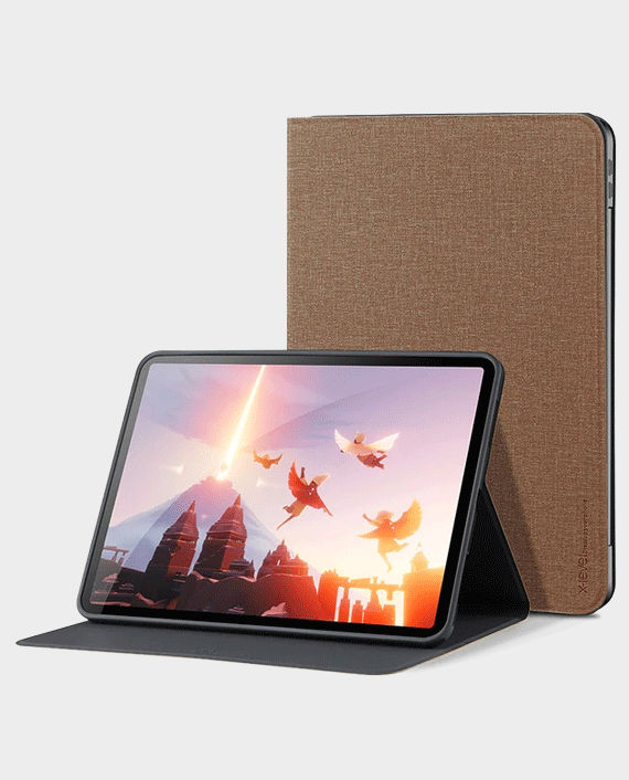 X-Level Samsung Tab A9 Canvas Series Book Case - Brown