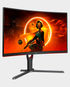 AOC C27G3 Gaming Monitor Curved 165Hz (Black Red)