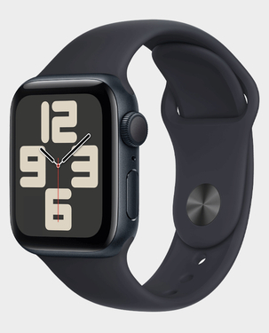 Apple Watch SE MR9Y3 GPS 40mm M L Midnight Aluminium Case with Midnight Sport Band