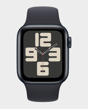 Apple Watch SE MR9Y3 GPS 40mm M L Midnight Aluminium Case with Midnight Sport Band