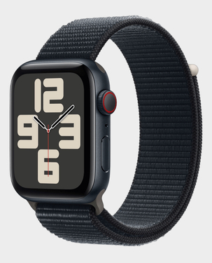 Apple Watch SE MRHC3 GPS Cellular 44mm Midnight Aluminium Case with Midnight Sport Loop