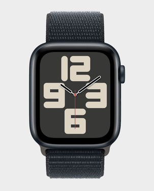 Apple Watch SE MRHC3 GPS Cellular 44mm Midnight Aluminium Case with Midnight Sport Loop