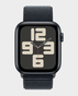 Apple Watch SE MRHC3 GPS Cellular 44mm Midnight Aluminium Case with Midnight Sport Loop