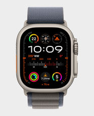 Apple Watch Ultra 2 MREQ3 GPS  Cellular 49mm L Titanium Case with (Blue Alpine Loop)