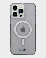 BMW iPhone 15 Pro MagSafe Case With M Logo (Transparent) in Qatar