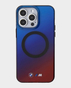 BMW iPhone 15 Pro MagSafe Case with M Gradient Design (Blue Red)