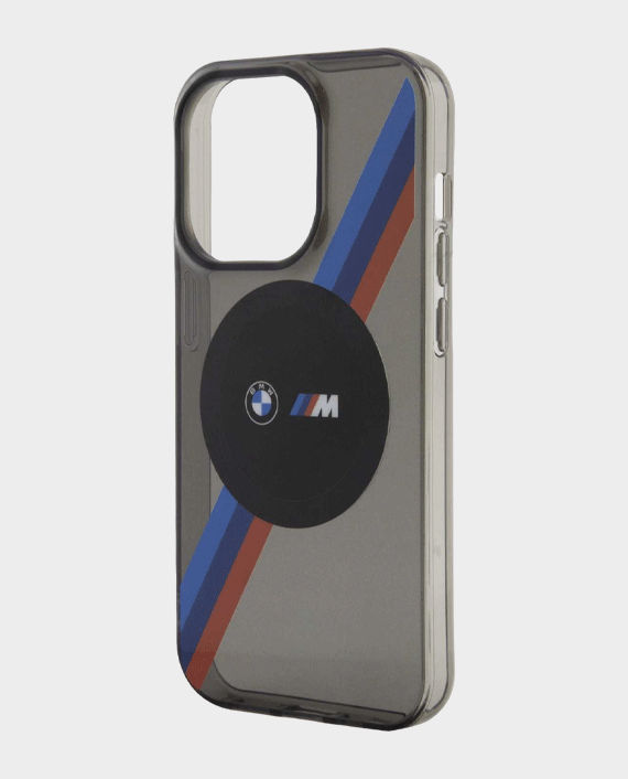 Custodia BMW MagSafe iPhone 17 Pro Carbon-Look Tricolor