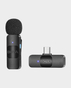 Boya 2.4 GHz Ultracompact  Wireless Microphone System for Android BY V10 (Black)