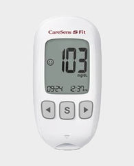 CareSens S Fit Blood Glucose Monitoring System with 60 strips  100 lancets
