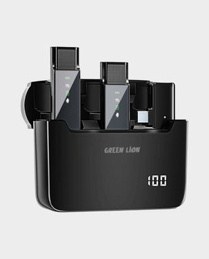Green Lion 2 in 1 Digital Display Microphone Type-C Connector in Qatar