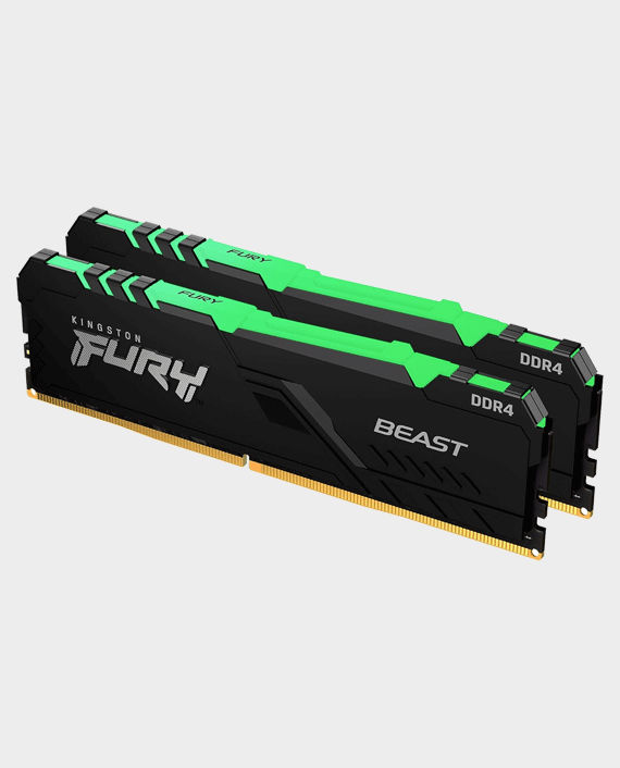 Buy Kingston 16GB (2x8GB) DDR4 3200 MT/S CL16 Fury Beast RGB