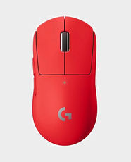 Logitech Pro X Superlight Wireless Gaming Mouse (Red)