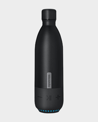 Moxedo Stainless Steel Vacuum Flask with Bluetooth Speaker (Black)