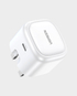 Ugreen Nexode 30W USB C PD GaN Fast Charger UK (White)