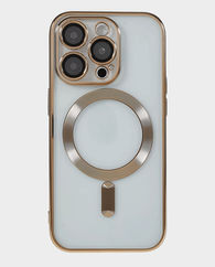 X-Level iPhone 15 Pro Dazzling Color MagSafe Back Case (Light Gold)