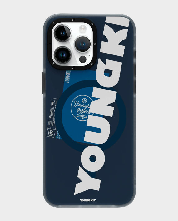 Youngkit iPhone 15 Pro MagSafe Colorful Series Case - Deep Blue