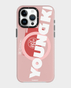 Youngkit iPhone 15 Pro MagSafe Colorful Series Case (Peach Powder)