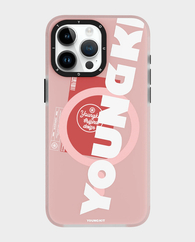Youngkit iPhone 15 Pro Max MagSafe Colorful Series Case (Peach Powder) in Qatar
