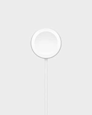 Apple Watch Magnetic Fast Charger to USB-C Cable 1m (White)