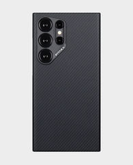 Pitaka MagEz Case 4 for Galaxy S24 Ultra (Black Grey Twill)