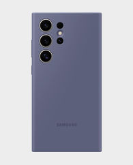 Samsung Galaxy S24 Ultra Silicone Case (Violet) in Qatar