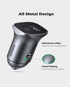 Ugreen Car Charger 30W USB-A USB-C Dual Port Car PD 3.0 QC 3.0 Charger UG CC DUAL CD130-30W-GRY (Grey)