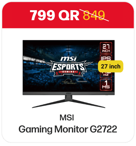 MSI Gaming Monitor title=