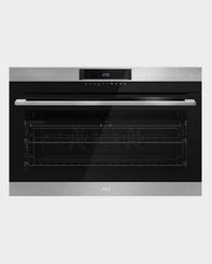 AEG BEK722910M Built-In Multifunction Single Oven With 109L Capacity Stainless Steel 90cm in Qatar