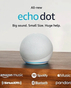 Amazon Echo Dot 5th Generation- (White)