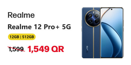 Realme 12 Pro Plus 5G in Qatar
