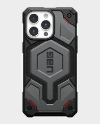 UAG iPhone 15 Pro Max Monarch Pro MagSafe Kevlar Case - Kevlar Silver