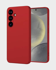 X-Level Dynamic Series Silicone Case Samsung Galaxy S24 Plus (Red) in Qatar