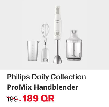 Philips Daily Collection ProMix HR2545/01 Handblender in Qatar