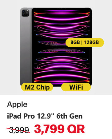 Apple iPad Pro 12.9 inch 6th Gen M2 Wifi 128GB MNXP
