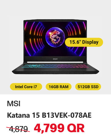 MSI Katana 15 Gaming Laptop