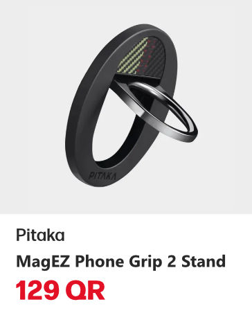 Pitaka MagEZ Phone Grip 2 Stand with MagSafe