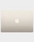 Apple MacBook Air 13 inch  MRXT3  Apple M3 chip8 core CPU 8 core GPU  8GB RAM  256GB SSD  13.6inch Liquid Retina display  English Arabic Keyboard  macOS (Starlight)